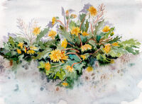 Norwegian Sunflowers by Becki Hesedahl
