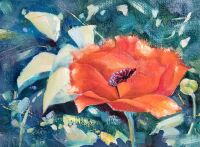 "My Red Poppy" by Carolyn Conoy