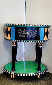 Drum Table by Dena Lynn Brehm