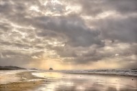 Clearing Storm Over Haystack Rock by Denny Patella